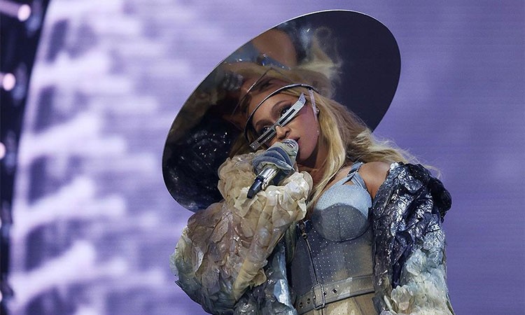 Beyoncé sets internet on fire in transparent silver outfit