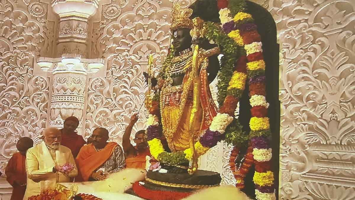 PM Modi Inaugurates Grand Ram Temple at Ayodhya