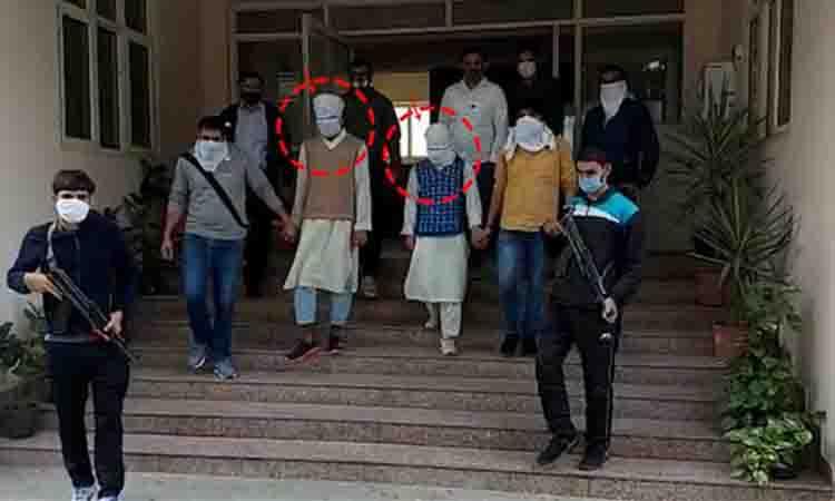 Delhi terrorist gunfight