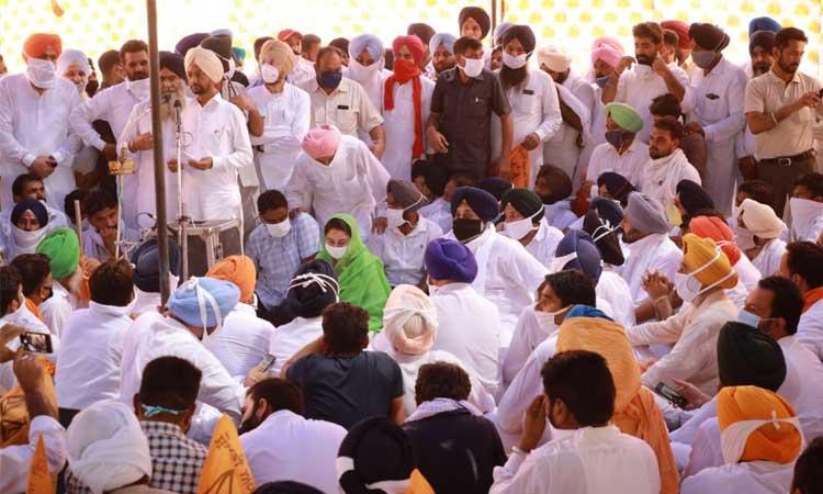 Punjab-Haryana-Protest