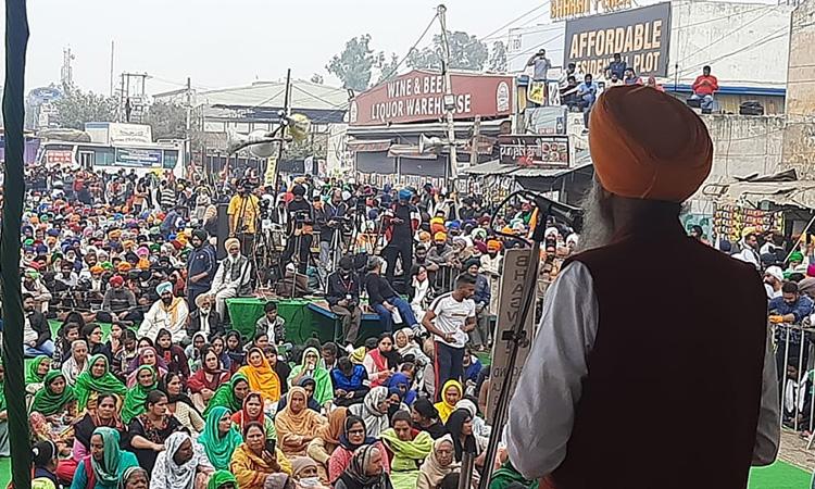 farmer protest