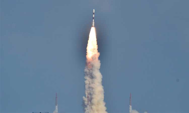 PSLV-CMS-01-lifts-off-from-Shirharikota