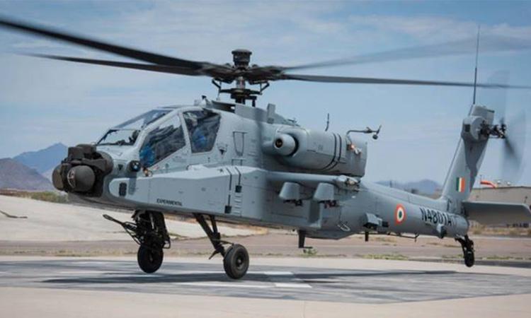 Apache helicopter