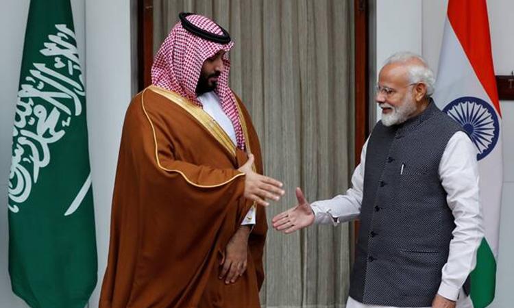 Saudi prince narendra modi