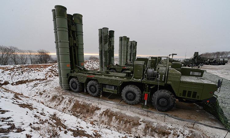 S400 defence missile system