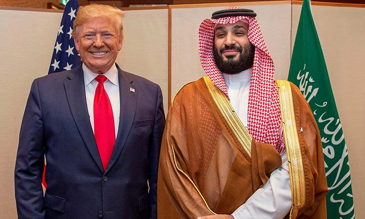 mohd bin salman donald trump