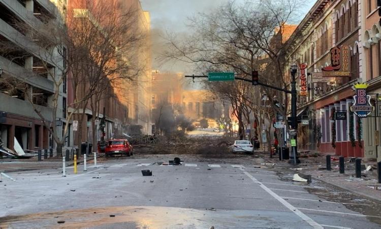 Nashville bombing site