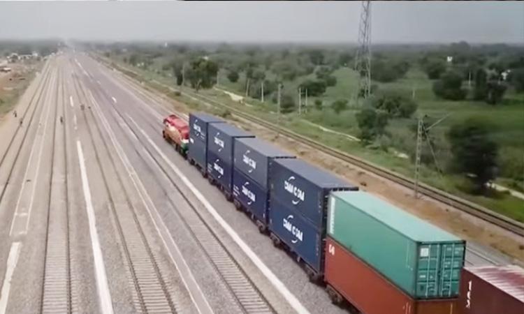 PM Modi inaugurated the 351 km long 'New Bhaupur-New Khurja section'