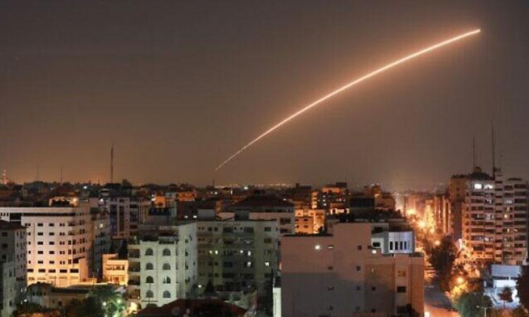 Israel-Syria-39 attacks-Missile