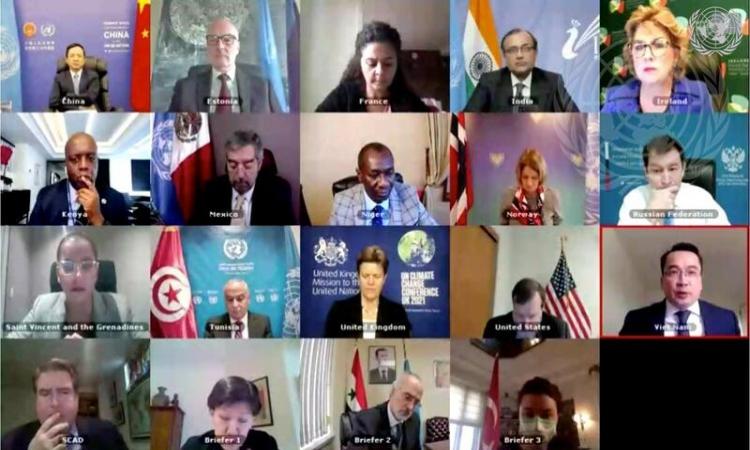 United Nations Security Council meets virtually on Tuesday, January 5, 2021 to discuss use of chemical weapons in Syria.