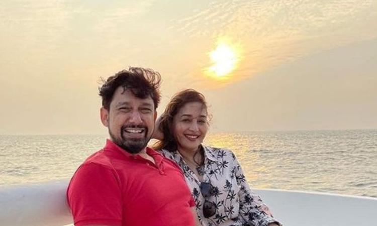 Madhuri DIxit and Sreram Nene