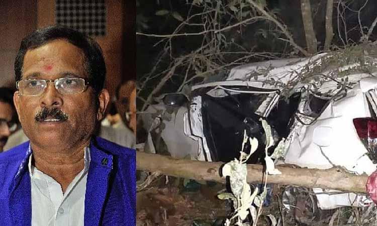 Union Minister-Shripad Naik-Car crash-Goa