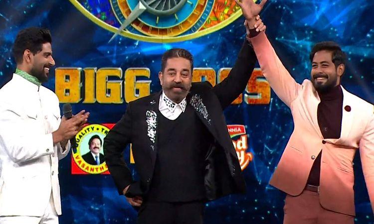 Bigg-Boss-4-Tamil-Aari-Arjuna-Kamal-hassan-Balaji Murugadoss