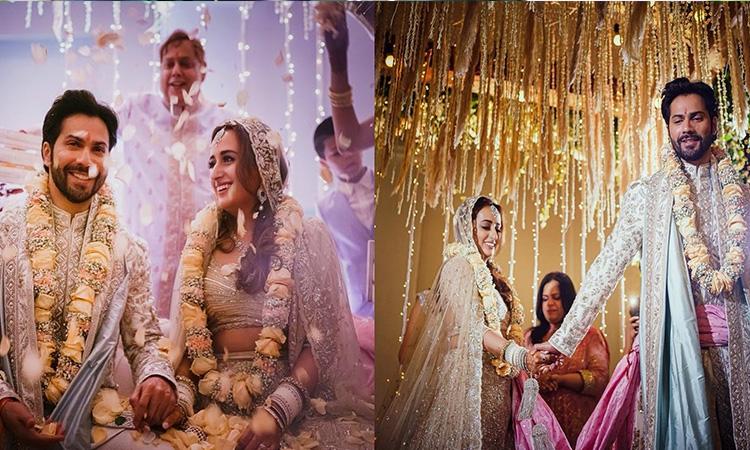Bollywood showers love on newlyweds Varun and Natasha