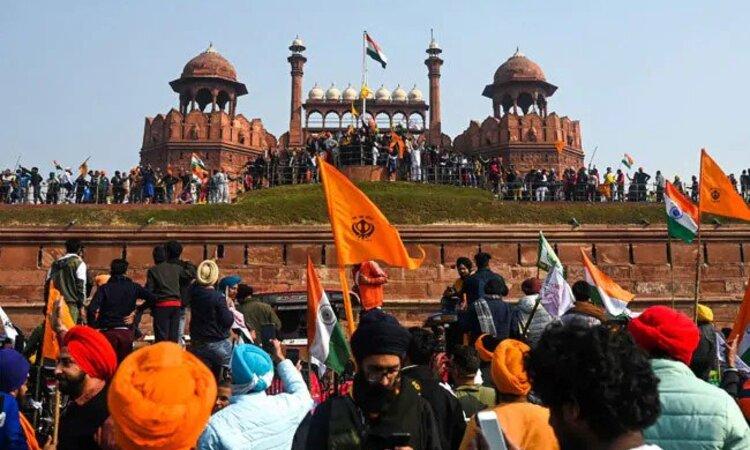 Red Fort Violence, Repubic Day Violence