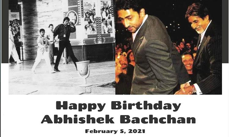 Amitabh Bachan, Bollywood, Abhishek Bachchan Birthday