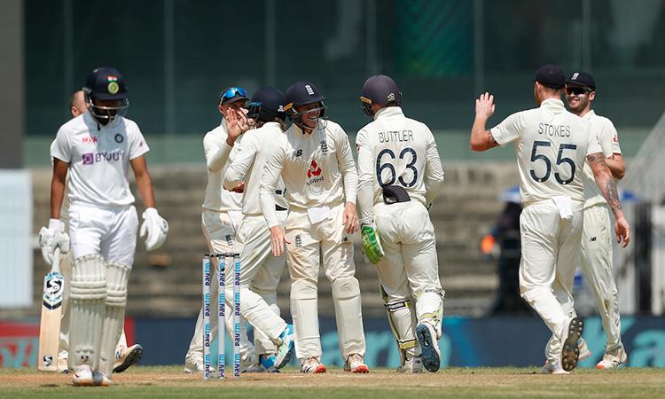 England thrash India by 227 runs in 1st Test