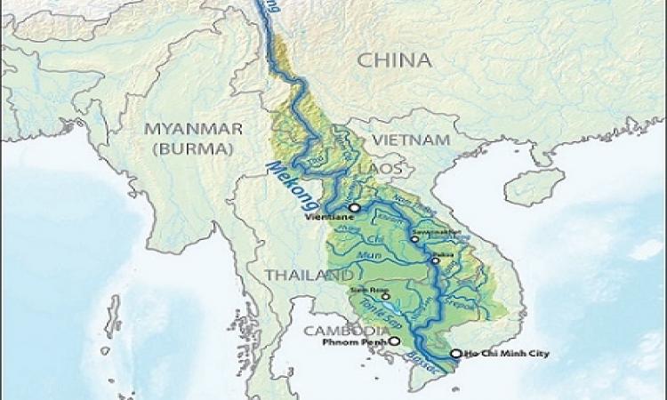 dam on Mekong