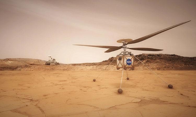 NASA-Mars-Perseverance rover-Ingenuity mini helicopter