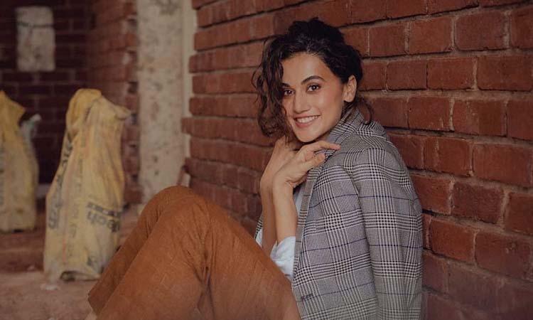 Bollywood-Taapsee Pannu-Suit up-smile up-show up