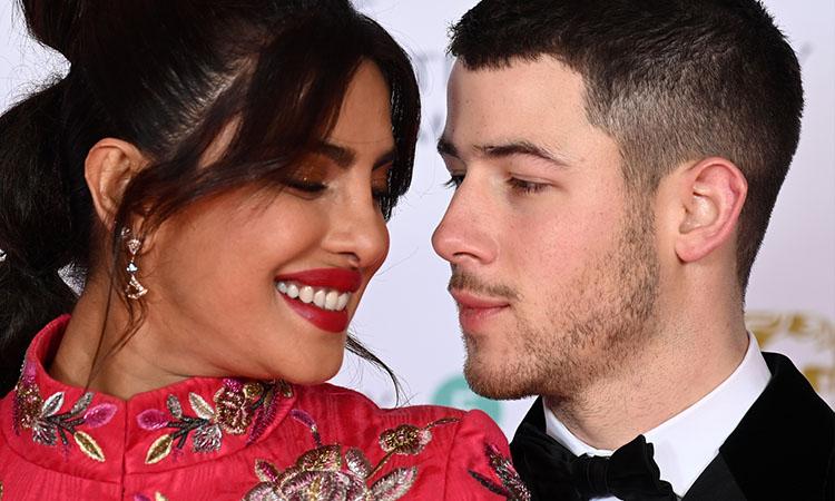 Priyanka Chopra, Nick Jonas, BAFTA red carpet. Priyanka, and Nick pictures