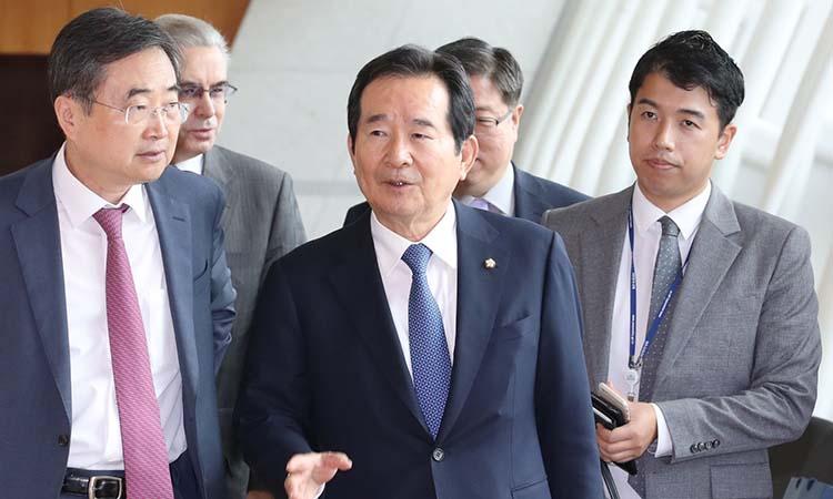 S.Korean PM, S.Korean in talks with Iran, South Korea, Iran