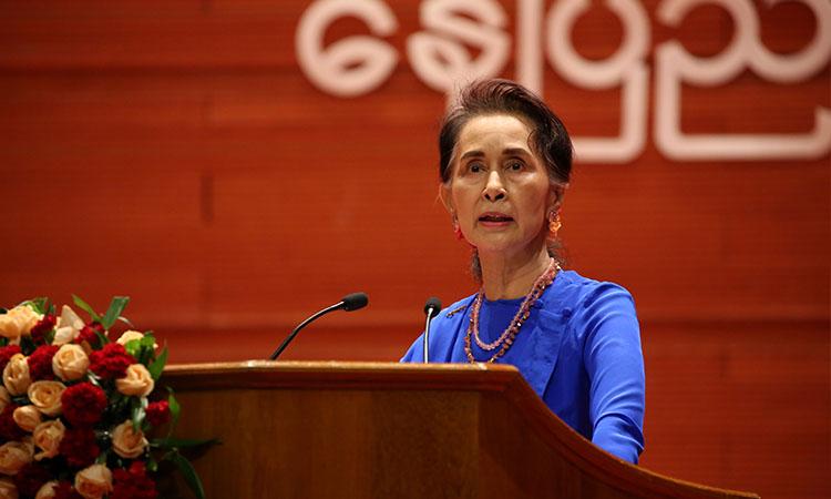 Myanmar de facto leader, Myanmars former de facto leader Aung San Suu Kyi, Aung San Suu Kyi case