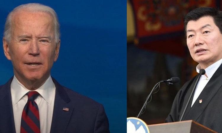 Joe Biden-Tibet-Lobsang Sangay-United States