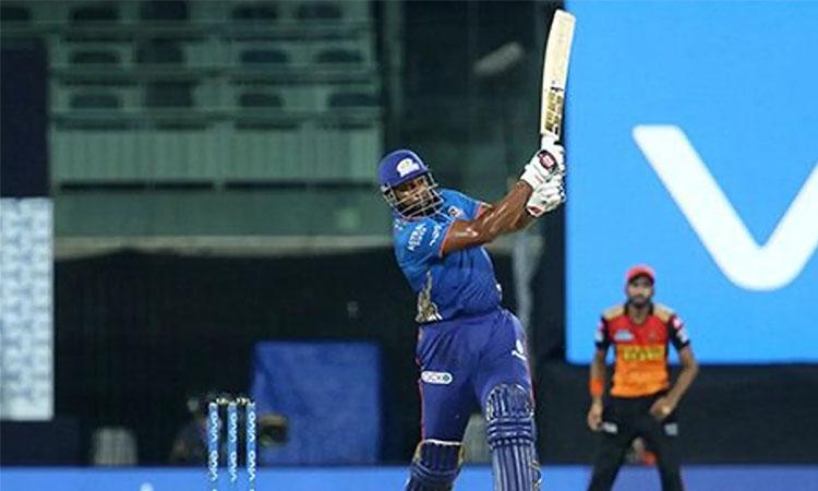 IPL 2021-Sunrisers Hyderabad-Mumbai Indians-Cricket