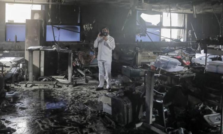 Covid 19, Oxygen cylinder blast, Maharashtra Hospital, Hospital Blast