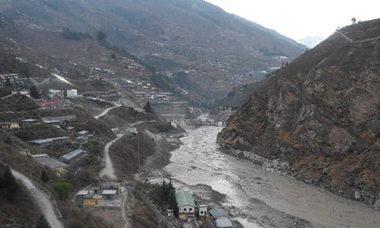 Glacier burst, Glacier burst near India China border, India China border