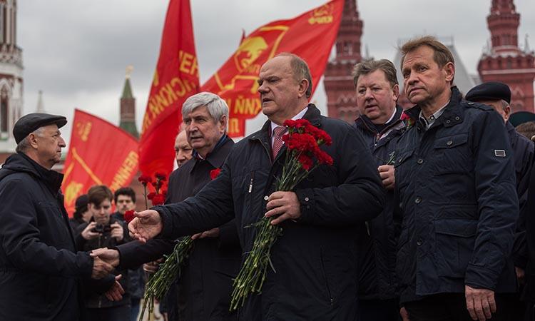 Russia-Communist party-Gennady Zyuganov
