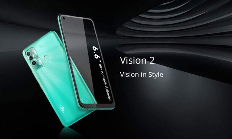 itel, India 1st Dot In display smartphone, Vision 2, iTel smartphone, itel Vision 2