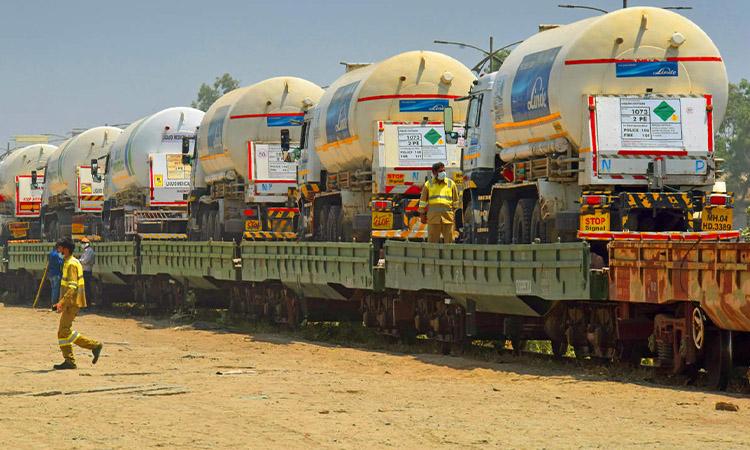 oxygen express, Second Oxygen Express brings relief to UP, Oxygen Express brings relief to UP