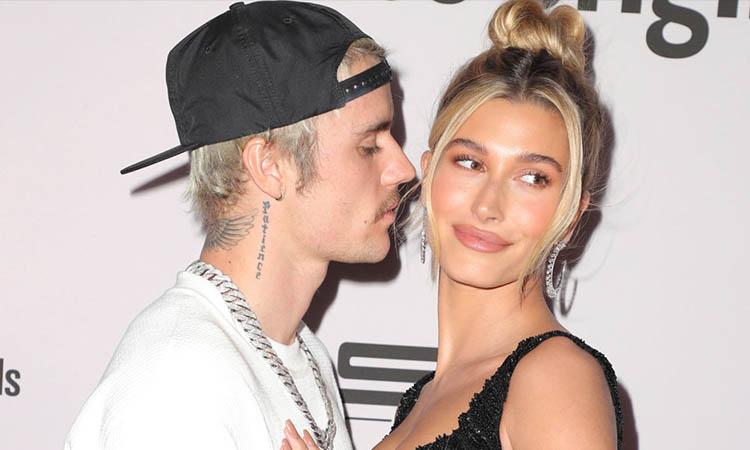 Justin Bieber-Hailey Bieber-jaw drop-Hollywood-Model