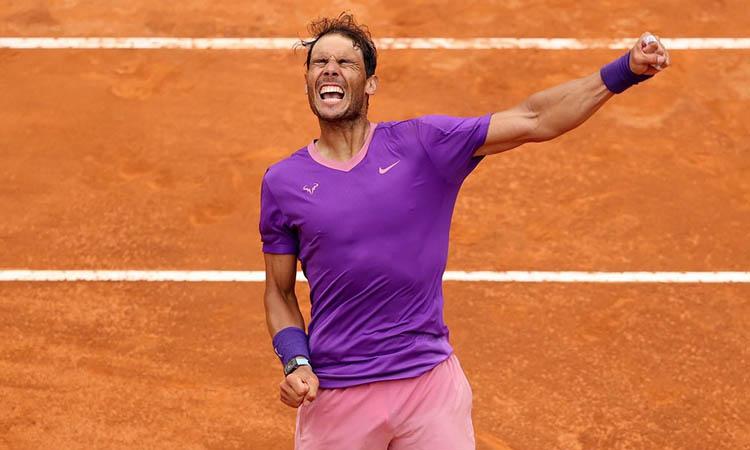 Tennis, Sports, Italian Open, Rafael Nadal reaches final, eyes 10th title