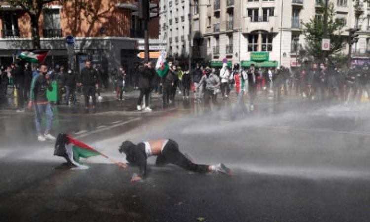 Pro-Palestinian-protest-in-Paris