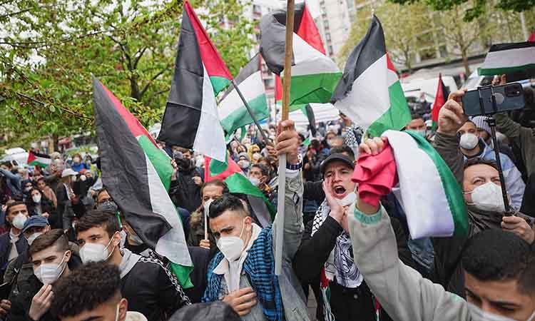 Germany-German rallies-Pro Palestine rallies