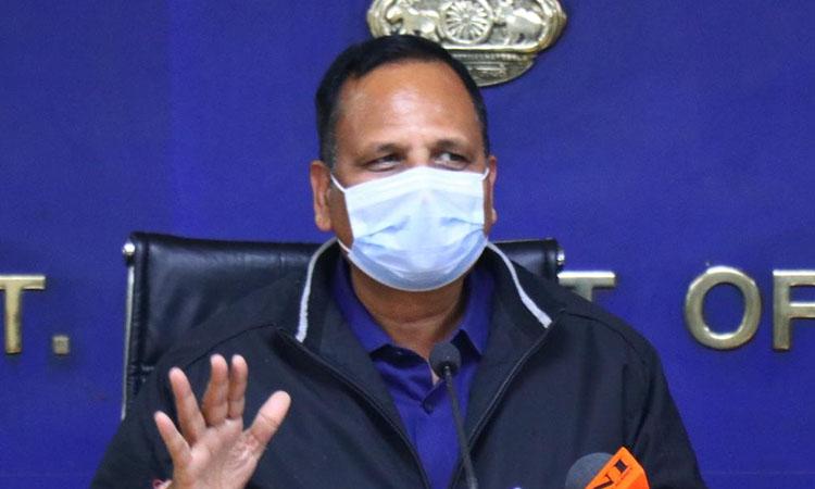 Satyendar Jain-Delhi Health minister