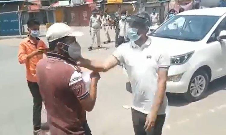 Watch| Brazen Misuse of Power: Surajpur DM slaps youth, breaks his phone; Chhattisgarh govt removes him after video goes viral