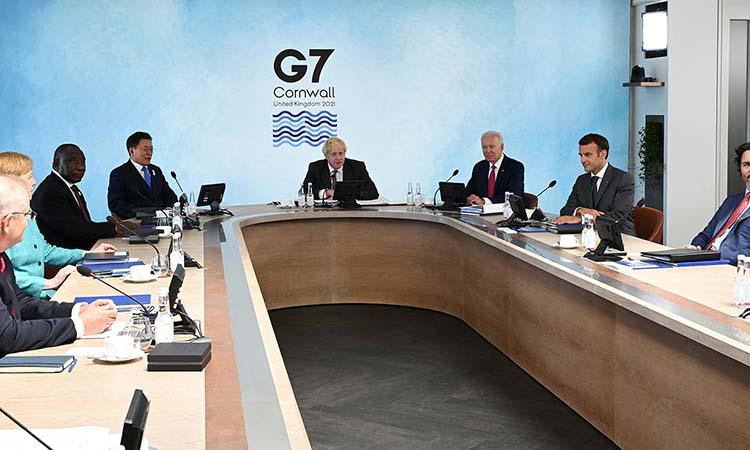 G7, India, others back open democratic societies