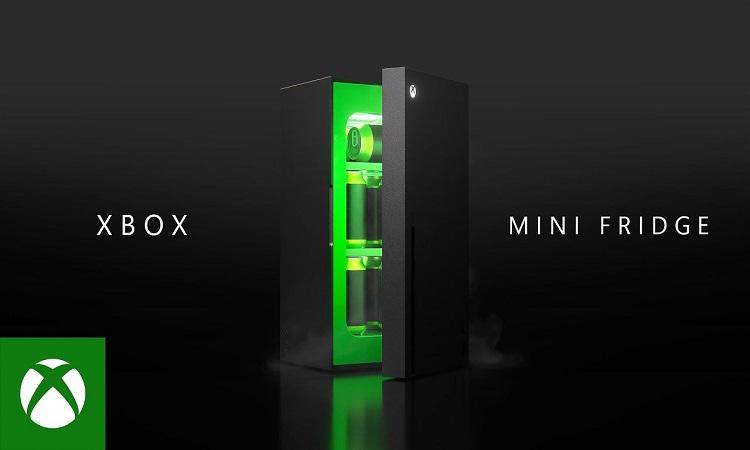 Microsoft has also unveiled the first look of a cool Xbox Series X-shaped mini fridge
