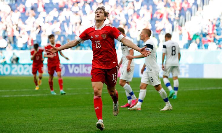 Football, 2020, Russia, Finland, Russia vs Finland, Russia edge out Finland 1-0 for first win in Euro 2020
