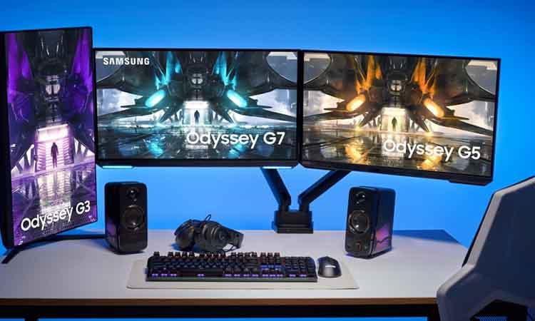 Samsung unveils upgraded Odyssey gaming monitors