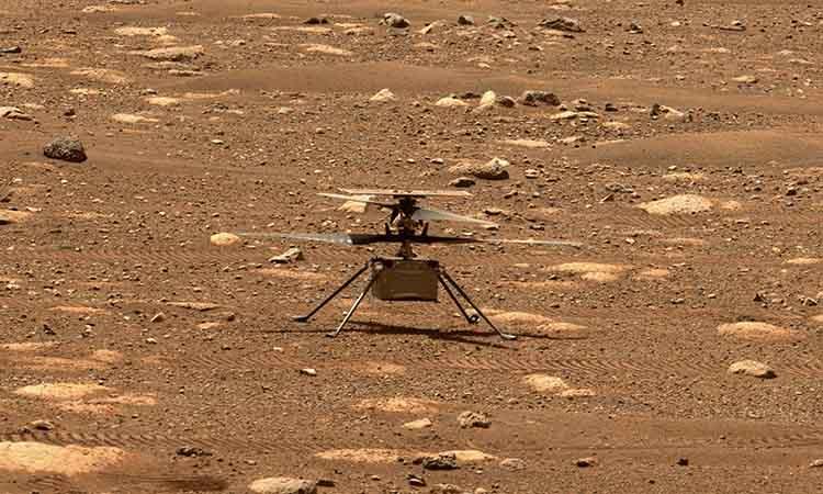 NASA's Ingenuity helicopter completes 8th flight on Mars