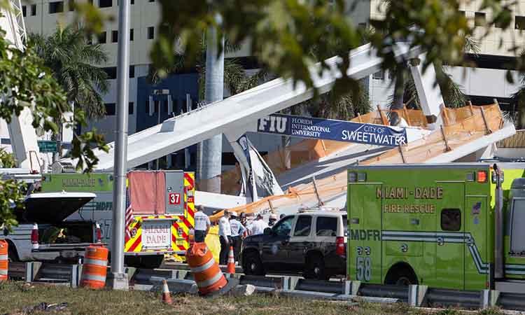 3 dead, 99 missing in US Florida building collapse