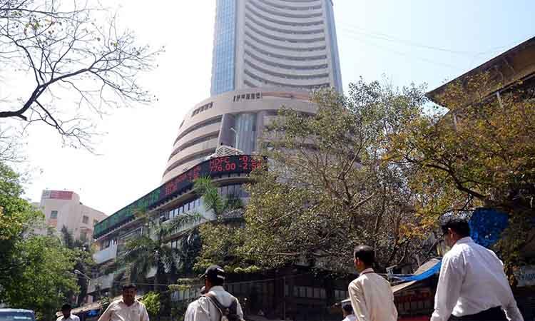 Sensex sheds initial gains to trade flat