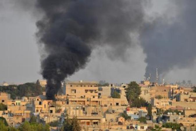 airstrikes