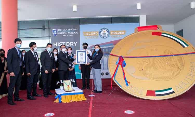 International Indian School-Abu Dhabi enters Guinness records