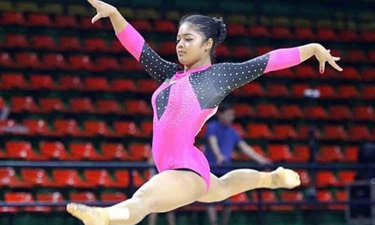 Gymnast Pranati wins quota for Olympic Games